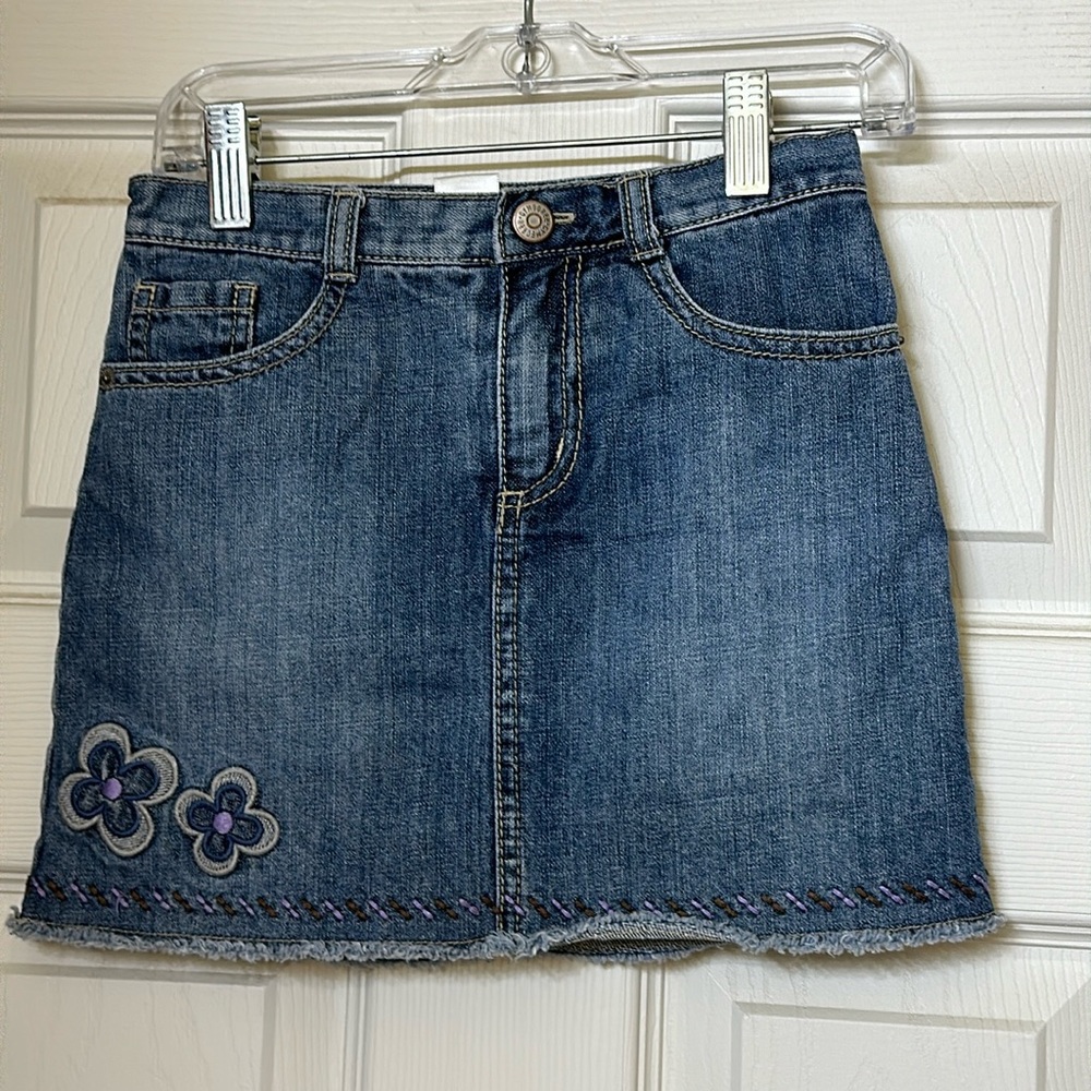 Gymboree denim skirt